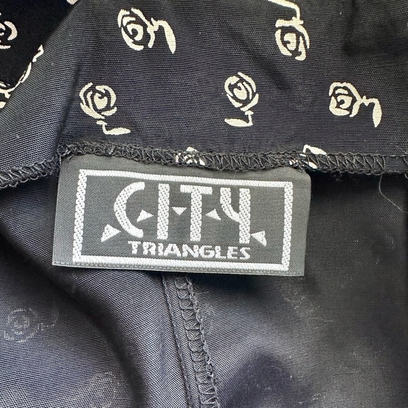 Y2K 2000s Midi Print Dress - Picture 4 of 4